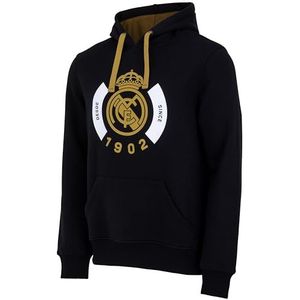 Real Madrid Sweatshirt met capuchon, officiële collectie, maat voor volwassenen, heren, L