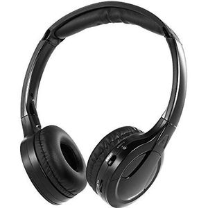 Docooler IR infrarood draadloze autohoofdtelefoon stereo headset verbonden hoofdtelefoon Dual Channel voor in-auto dvd-speler