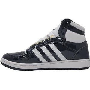 adidas Originals Stan Smith herensneakers, Core Zwart Schoenen Wit Goud Metallic, 45 1/3 EU