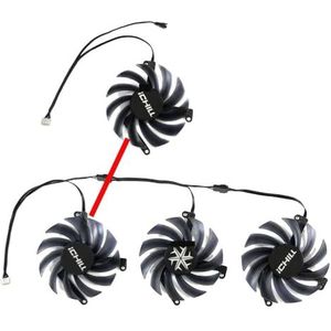 85mm CF-12915S grafische kaartventilator voor INNO3D RTX 3070 3070Ti 3080 3080Ti 3090 voor ICHILL X4 OC VGA video GPU-koeler CF-12910S(1 Piece Type A Fan)