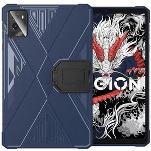 Game Silicon Case Geschikt for Lenovo Legioen Y700 2023 2e Gen 8.8inch TB-320FU Schokbestendige Tablet Case Kickstand Design Case(Blue)