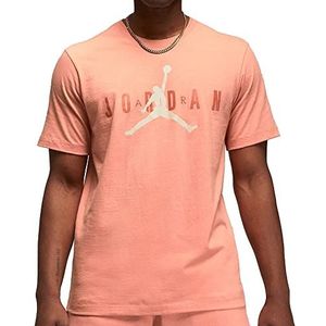 Nike Jordan Air T-shirt voor heren, koraal, Oranje, M