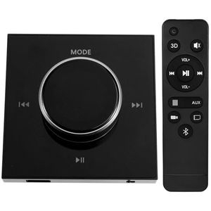 Paaruter 86 Hi-Fi Professionele Smart Wandmontage Stereo Achtergrond Muziek Controller Bluetooth Mini In-Wall Versterker Zwart