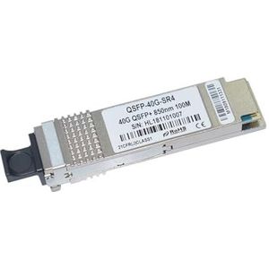 Transceiver 40GBASE SR4 QSFP+ 850nm 100M Vezel Multimode MPO-connector