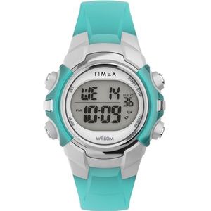 Timex Unisex Digitaal Quartz Horloge met Hars Band TW5M614009J, Blauw
