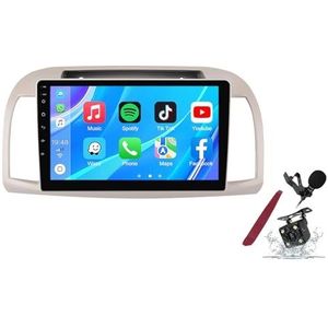 Android 14 Autoradio Sat Navi voor N-issan 03 maart (2002-2010) 9 inch touchscreen multimediaspeler met draadloze carplay GPS-navigatie FM RDS Bluetooth 5G-WiFi SWC DSP,M120s