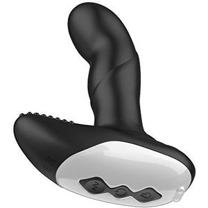 Draadloze Prostaat Massager Siliconen Ring Trilling Man Verstelbare Siliconen Butt Plug Vrouw Man 10 Modi Butt Plug Vibrerende Stimulator Waterdicht