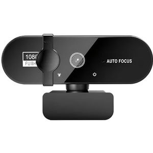 PC Webcam 4K Mini Camera 2K Full HD Met Microfoon 30fps USB for Auto Laptop Video-opnamen(1080P Upgraded)