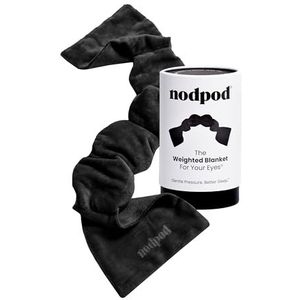 NodPod (70cm lang, zwart) - : Gewogen slaaptherapie; vermindert natuurlijk stress en angst en bevordert een diepe, rustgevende slaap.
