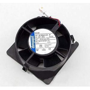 Ebm 3312U 12V 300MA 3.6W 9032 9cm 2wire high-end equipment cooling fan