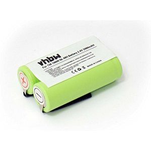 vhbw Accu compatibel met Philips Philishave HQT789, HS350, HS355, HS600, HS920, HS930, HS969, HS970 scheerapparaat (2000 mAh, 2,4 V, NiMH)