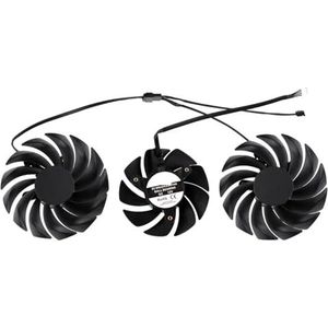 Koelventilator voor COLORFUL RTX 3070 3080 3060 Ti iGame Ultra videokaartkoeler(Black 1-Fan)