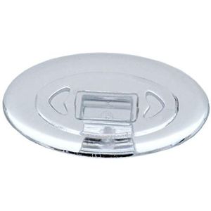 2 paar (4 stuks) neuspads/brillenpads – kliksysteem van silicone, verschillende Maten.