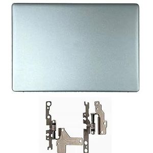 WANGHUIH LCD-achterklep bovendeksel 0M2X89 + schermscharnieren compatibel met Dell Inspiron 5640 7640 laptop