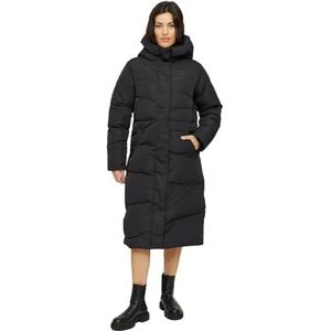 mazine Wanda Coat Lange damesjas, zwart, S