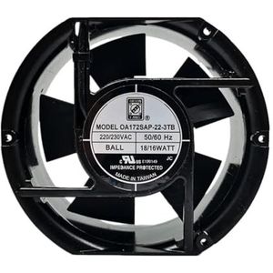 LMNCBVYA OA172SAP-22-3TB Cabinet Cooling Fan - 220/230V, 18/16W, 172×150×51mm - Reliable and Efficient Cooling Solution