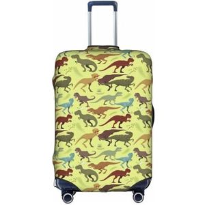 Amrole Bagage Cover Koffer Cover Protectors Bagage Protector Past 18-30 Inch Bagage Giraf (3), Dinosaurussen, M