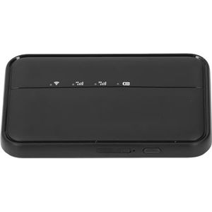 Saluaqui 5G Mobile Hotspot met WiFi 6 Dual Band & 10000MAH -batterij voor Snel Opladen - Portable WiFi apparaat Ondersteunt Maximaal 16 Apparaten met Nano Sim voor Kantoor en Reizen