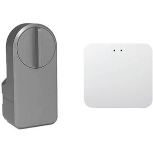Slim slot Smart Door Lock Digitaal wachtwoord Bluetooth-compatibel Intelligente sticker Installatie Tuya Smart Electronic Door Lock(Lock gateway)