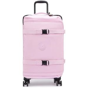 Kipling Spontaneous M Medium wheeled luggage, Blooming Pink