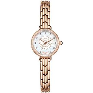 RORIOS Dames Horloges Women Watches Analoge Kwarts Horloges with Stainless Steel Strap Rhinestone Dial Fashion Ladies Watch
