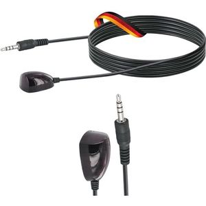 SCHWAIGER -IRE600HD- infrarood ontvanger voor terrestrische ontvanger DTR600HD | voor een onopvallende plaatsing | bestuurbaar met de afstandsbediening | verbinding via IR-ontvangeraansluiting op de ontvanger