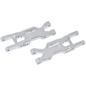 MANGRY Achter Lagere Draagarm Achter Lagere Swing Arm LOS214003 Fit for Losi 1/18 Mini-T 2.0 2WD Stadion Truck RTR (Size : Silver)