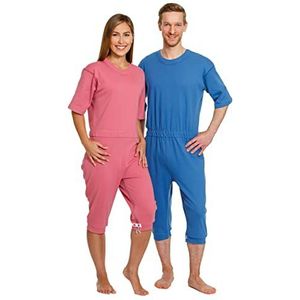 Suprima verzorgende overall kort. 4080 Gr. Large lichtblauw