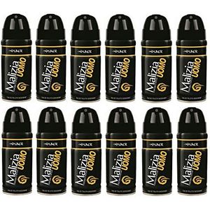 MALIZIA UOMO AMBER deodorant 12 x 150 ml