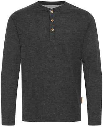 INDICODE JEANS Shirt 'Gifford'  antraciet