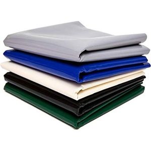 Vrachtwagen Zeil - PVC Zeildoek, 3m x 2m, Groen RAL6005, Beschermend, Industrieel, Afdekzeil, Zonder Ogen