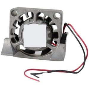 Voor 25mm aluminium ventilator UDQFB2E02, 5V, 0,07A, 25x25x15mm. Microkoeling voor printplaten en ventilatie van elektronische behuizingen