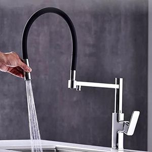 3 Way Tap For Kitchen Sink Kitchen Mixer Taps With Pull Out Spray 360° Swivel Single Lever Sink Mixer Tap Drinking Purifier Water Tap