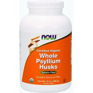 Hele Psyllium Husks - Gecertificeerd Organisch 12 oz door NOW
