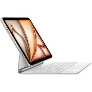 2024 Apple Magic Keyboard (for iPad Pro 13-inch (M4), (QWERTY English) Wit- (Refurbished)