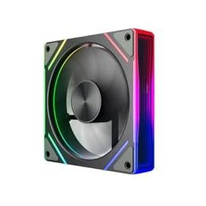 QPSJXN Teucer 120 mm RGB PC Case Ventilator Waterkoelkit 4Pin PWM CPU-ventilator 3Pin 5V Argb -compatibel met verschillende gevallen (B-Reverse)
