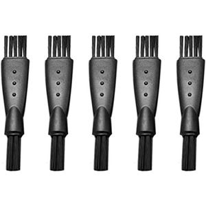 Elektrische Scheerapparaat Reinigingsborstel Dubbelzijdige Scheermesborstel Baard Trimmer Borstel 5Pcs Elektrische Scheermesborstel Scheerapparaat Borstel Scheermes Cleaner Set Baard Trimmer Borstel