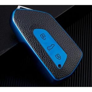 TPU Autosleutelhoesje Shell Houder Tas Sleutelhanger voor Golf 8 Mk8 Autosleutelhoes Onderdelen
