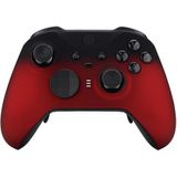 eXtremeRate Voorste Schaal Cover voor Xbox One Elite Series 2 (Model 1797),Shell Case &Accent Rings Vervanging voor Xbox Elite Series 2 Wireless Core Controller-Schaduw Scharlaken Rood
