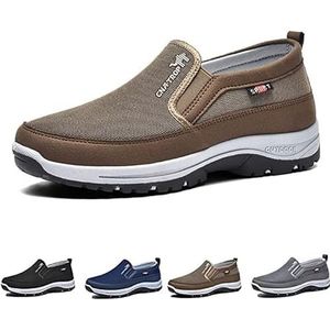 HEPVET CNA Trop schoenen voor heren, CNA Trop voor mannen, Asupwell schoenen, CNA Trop heren outdoor wandelen orthopedische schoenen (kleur: bruin, maat: 5,5 UK)