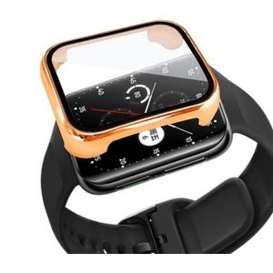Tyogeephy Hoesje Compatibel met OPPO Watch 2 46 mm Screen Protector Zachte TPU Krasbestendig Volledige Cover voor OPPO Horloge 2 46 mm Smartwatch Accessoires