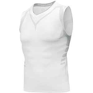 AMZSPORT - Compressie-tanktop - Heren - Mouwloos - Functioneel Shirt - Basislaag
