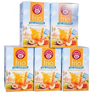 Teekanne Frio Pfirisch-passievrucht, verpakking van 5