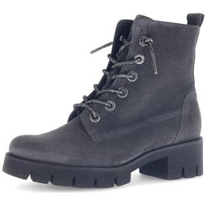 GABOR - Veterlaarsjes - Grijs gemêleerd - Veterboots