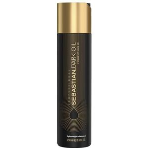 Sebastian Professional Dark Oil lichte shampoo, glad en verzorgend, geeft lichaam, voor alle haartypes, 250 ml