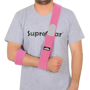 Supregear - Arm Sling - Verstelbare Schouderbrace - 180 cm - Roze