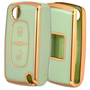 Autosleutel beschermhoes TPU Auto Afstandsbediening Sleutel Case Cover Shell Voor 107 207 307 308 407 607 3008 5008 Voor Xsara Voor Picasso C5 C6 C8 Keyless Sleutel Shell(5)