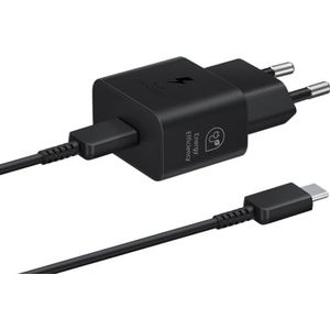 Samsung Travel Charger 25W EP-T2510X PD 3.0 with Type-C to Type-C cable (1m) Black EU (EP-T2510XBEGEU)
