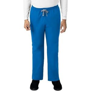 Carhartt Scrubs C55013 Unisex Force Modern Fit Elastische Taille Broek - 2X Tall - Royal Blue