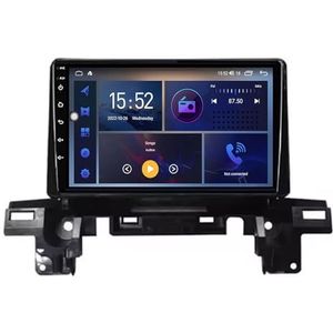 Android 14 2 Din Autoradio voor Mazda CX-5 2017-2023 - Steun Carplay Android Auto DSP-9"" Touchscreen Auto Stereo Met Stuurwielbediening WIFI 4G Bluetooth Split-Screen(P5 4G+WIFI 8Core 6G+128G)